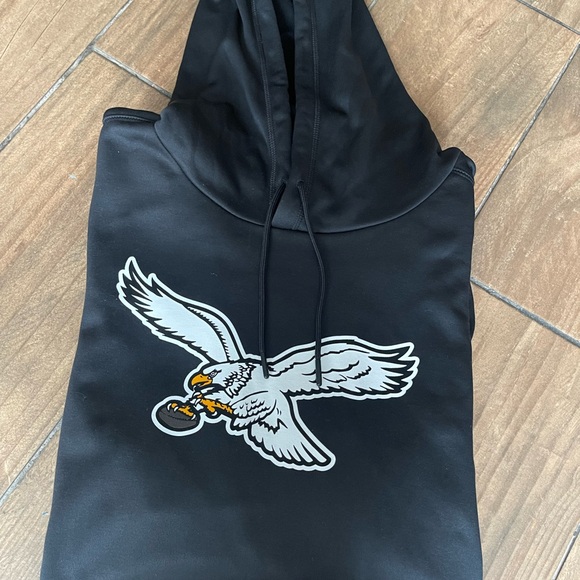 Men’s Brand New Black Philadelphia Eagles Hoodie - Picture 1 of 3